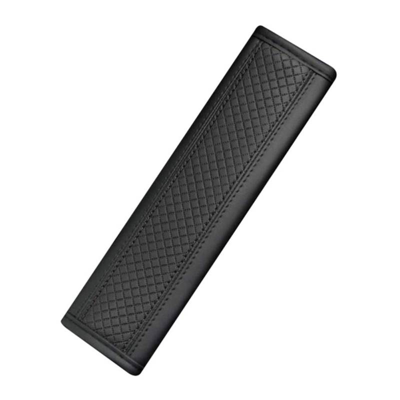 Aublinto Auto Sicherheitsgurt Pad,Auto Sicherheitsgurtabdeckung aus PU-Leder Universal Auto Sicherheitsgurt Schulterpolster Auto Gurtpolster Gurtschoner Schulterkissen Auto Sicherheitsgurt Schutz von Aublinto
