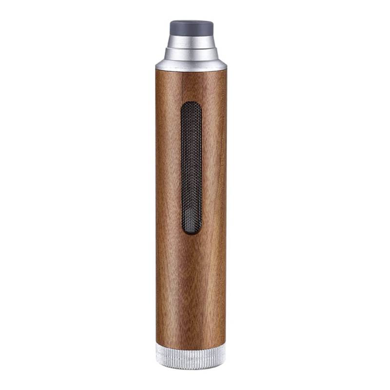 Aublinto Handheld Mini Aschenbecher,Tragbarer Mini Handaschenbecher Anti Ruß Flying Auslaufsicherer Auto Zigarettenhalter Auto Fahrzeug Reise Aschenbecher von Aublinto