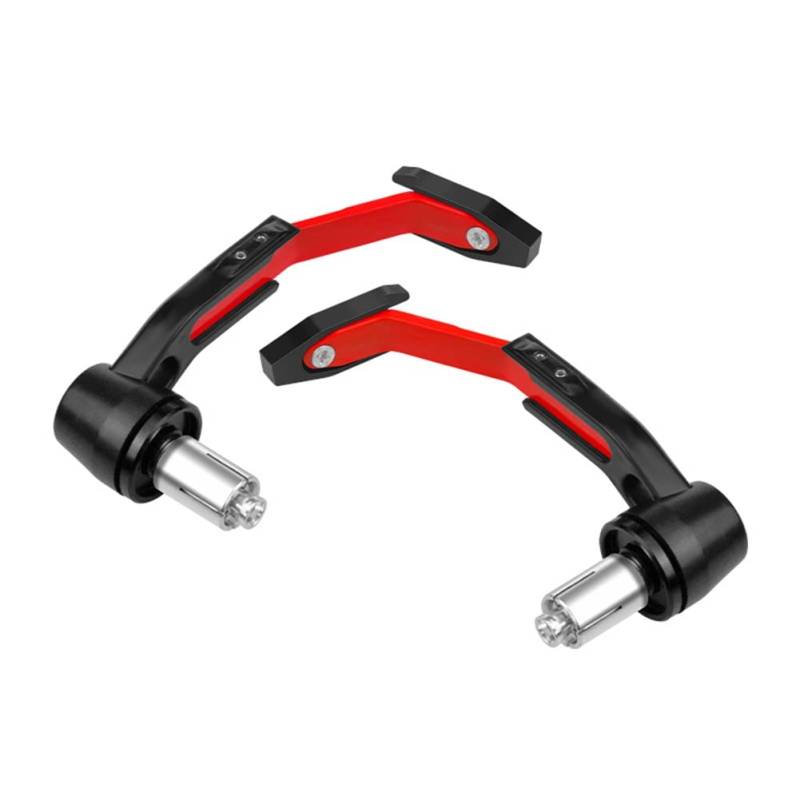 Aublinto Motorrad Lenker Handschützer,Lenker Bremskupplungshebel Handschutz Protector Universal Aluminiumlegierung Motorrad Lenker Bremsschutz für Dirt Pit Bike Offroad ATV Quad von Aublinto