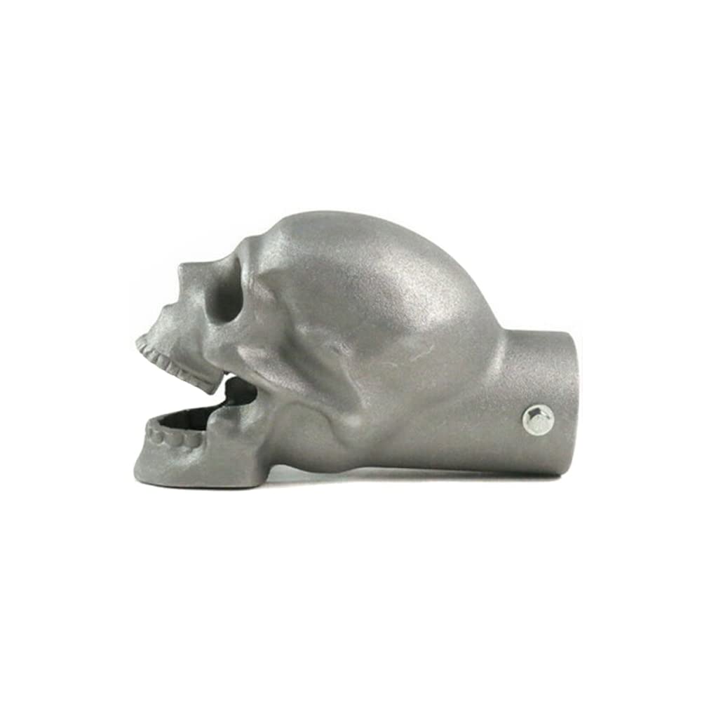 Aublinto Totenkopf Auspuffspitze,2 Zoll Schädel Auspuffspitze Motorrad Auspuffrohr Enddekoration Auto Motorrad Auspuff Dekoration Aublinto Totenkopf Auspuffspitze,2 Zoll Schädel Auspuffspitze Motorrad Auspuffrohr Enddekoration Auto Motorrad Auspuff Dekoration von Aublinto