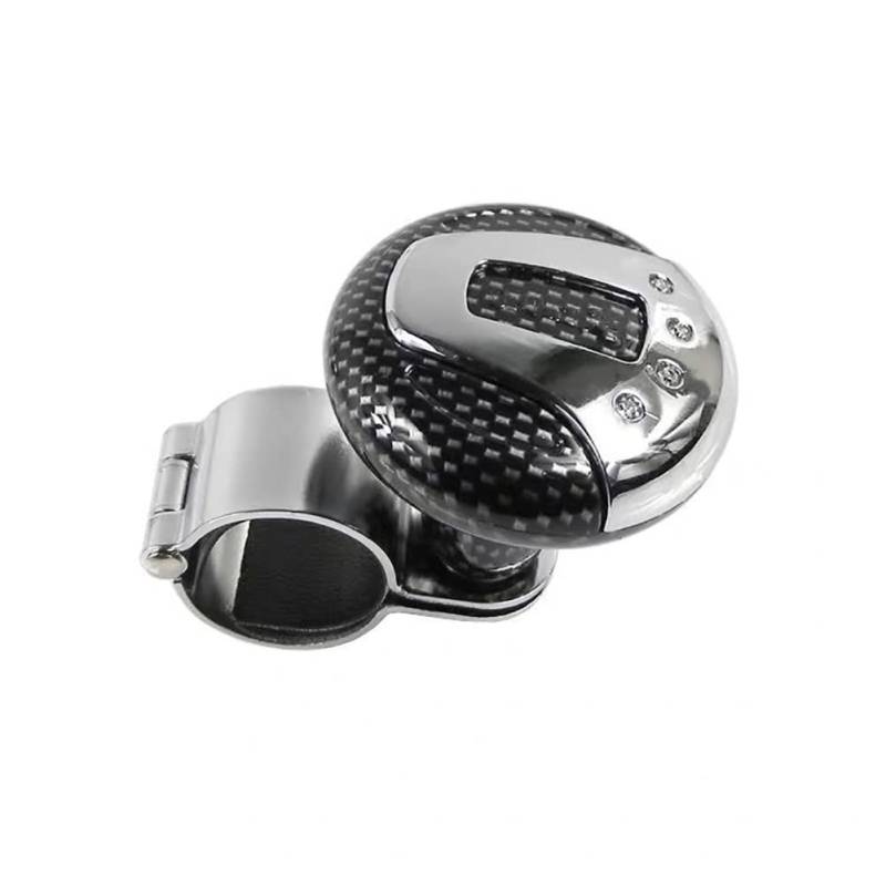 Auto Lenkradknauf Steuerknopf,Auto Lenkrad Booster Universal Lenkradknauf 360 Grad Drehbarer Auto Lenkrad Spinner Griff Knopf Auto Lenkrad Steuer Knopf Für Autos LKW Traktoren Boote von Aublinto