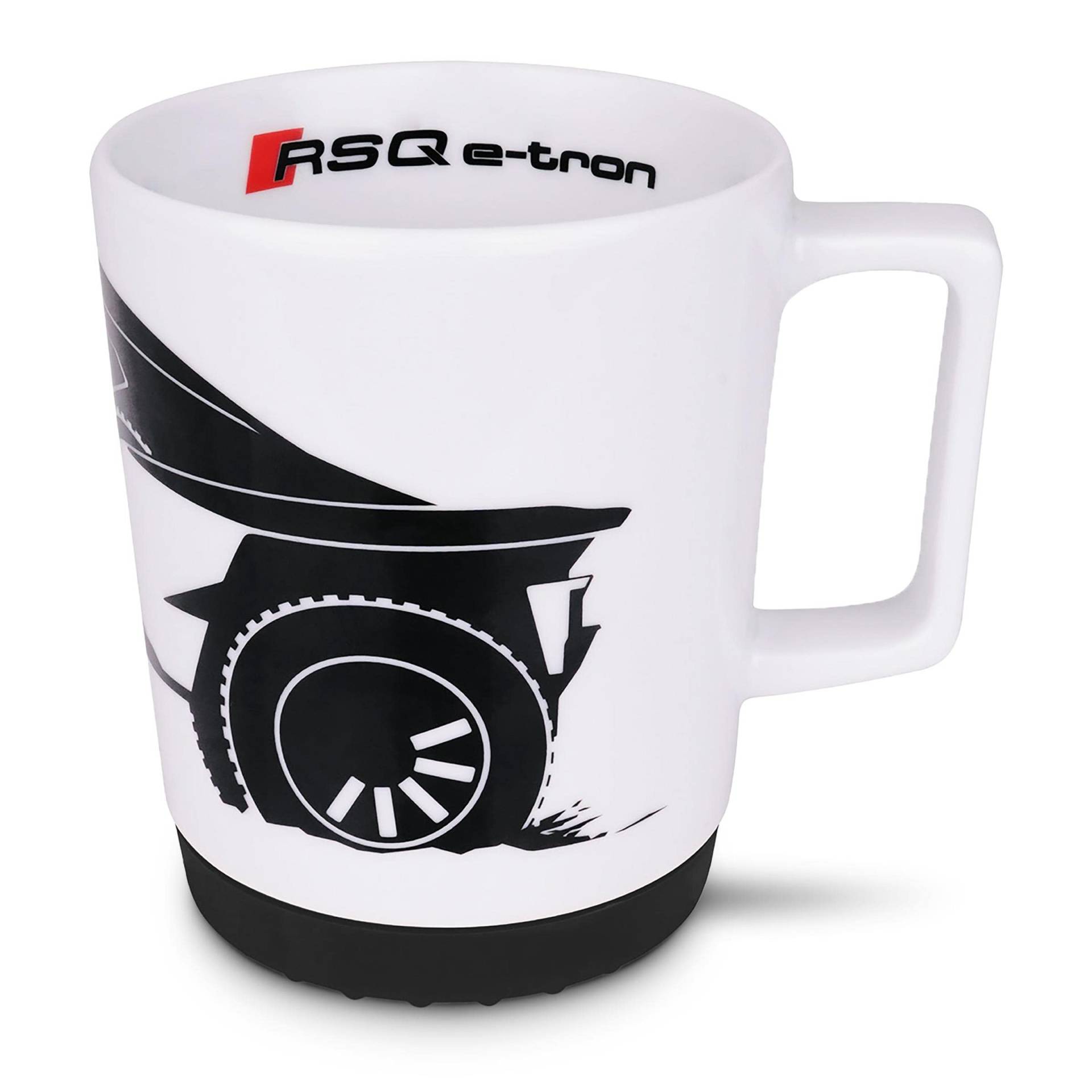 Audi 3292201100 Tasse Kaffeetasse Porzellan, RS Q e-tron Design, 270ml, weiß Audi 3292201100 Tasse Kaffeetasse Porzellan, RS Q e-tron Design, 270ml, weiß von Audi collection