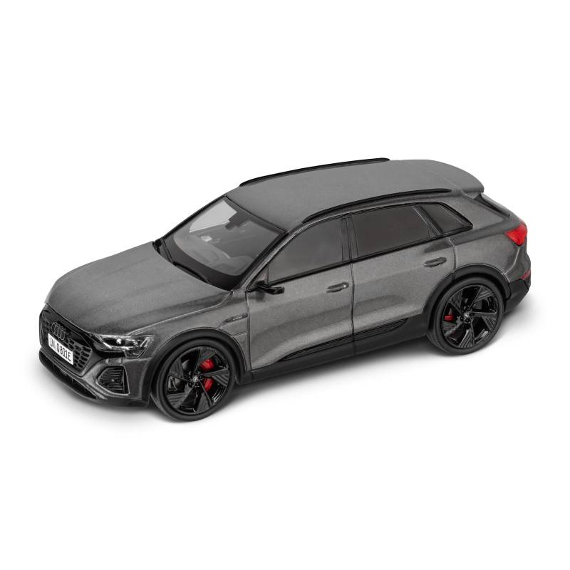 Audi 5012328631 Modellauto Q8 e-tron Modell Miniatur, Maßstab 1:43, grau von Audi collection