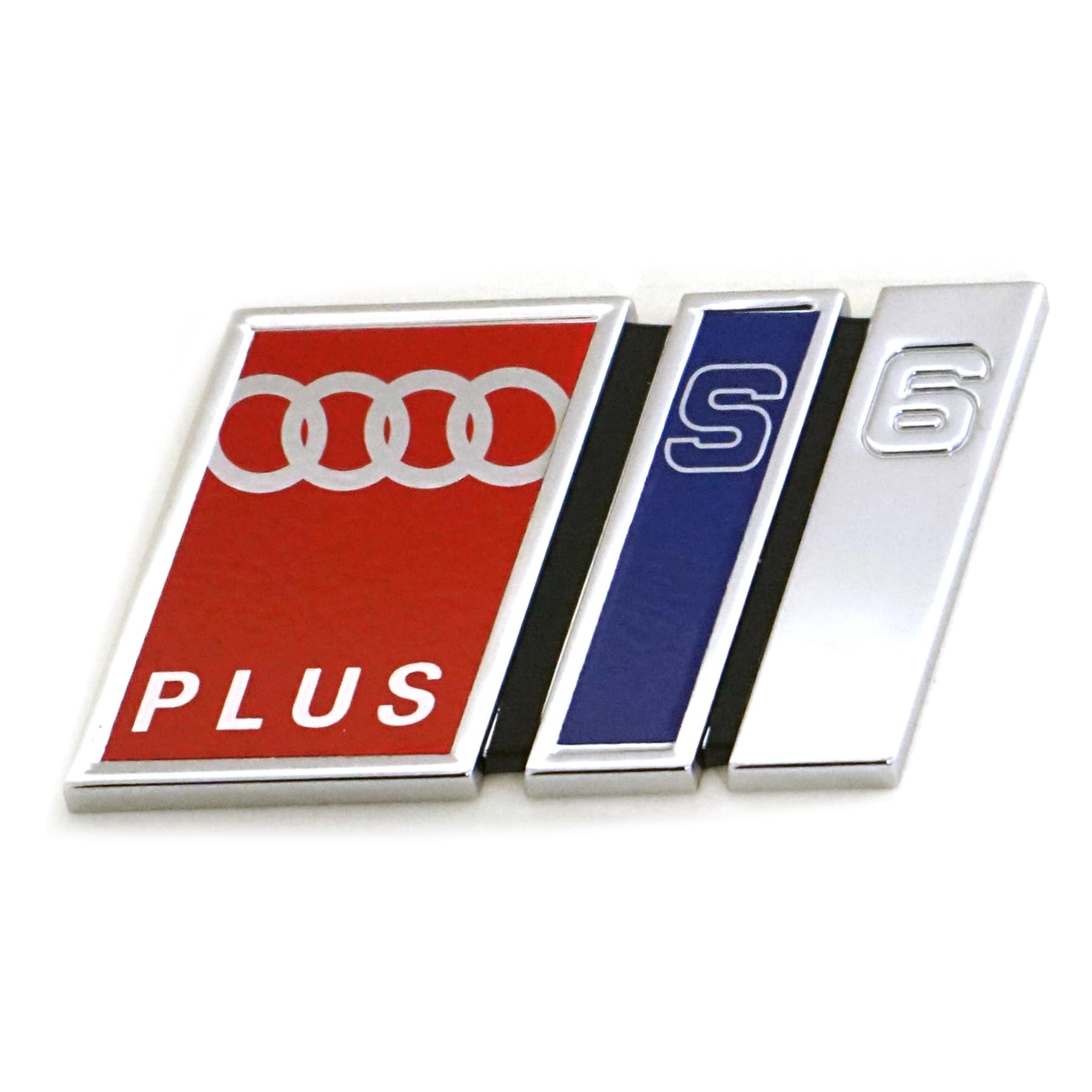Audi 4A9853735C2ZZ Schriftzug S6 Plus Avant Heckklappe Logo Emblem Plakette, selbstklebend von Audi