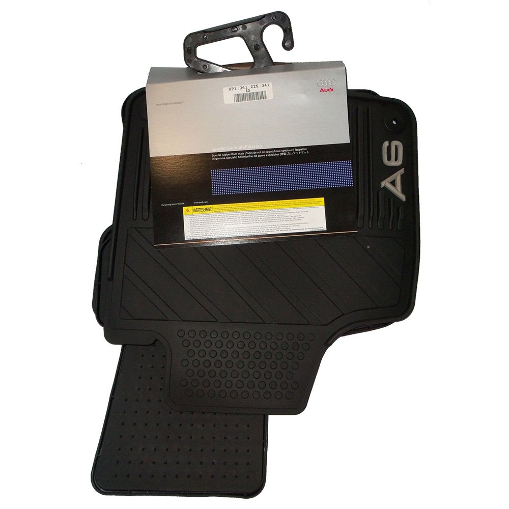 Audi 4F1 061 225 041 Gummi-Fußmatten Monster Mat, Vorne und Hinten, Inland/RDW, Schwarz Audi 4F1 061 225 041 Gummi-Fußmatten Monster Mat, Vorne und Hinten, Inland/RDW, Schwarz von Audi