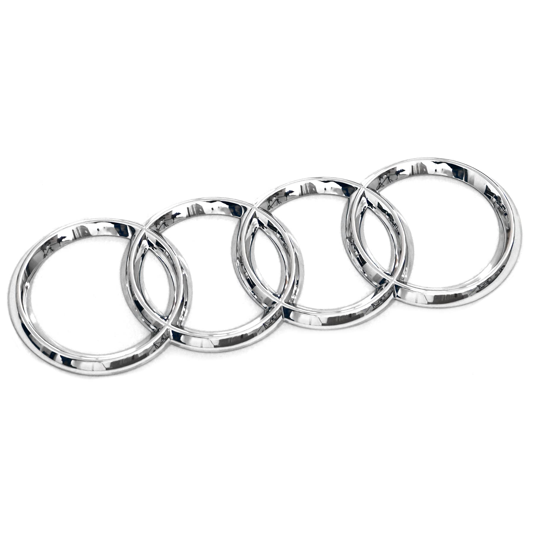 Audi 4F98537422ZZ Ringe Emblem Zeichen Heckklappe Logo, Chrom/Silber, nur Avant, nur ab Produktion 09/2008 Audi 4F98537422ZZ Ringe Emblem Zeichen Heckklappe Logo, Chrom/Silber, nur Avant, nur ab Produktion 09/2008 von Audi