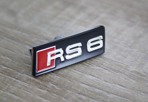 Audi 4G0419685A5PR Plakette RS6 Tuning Schriftzug Lenkrad Emblem von Audi