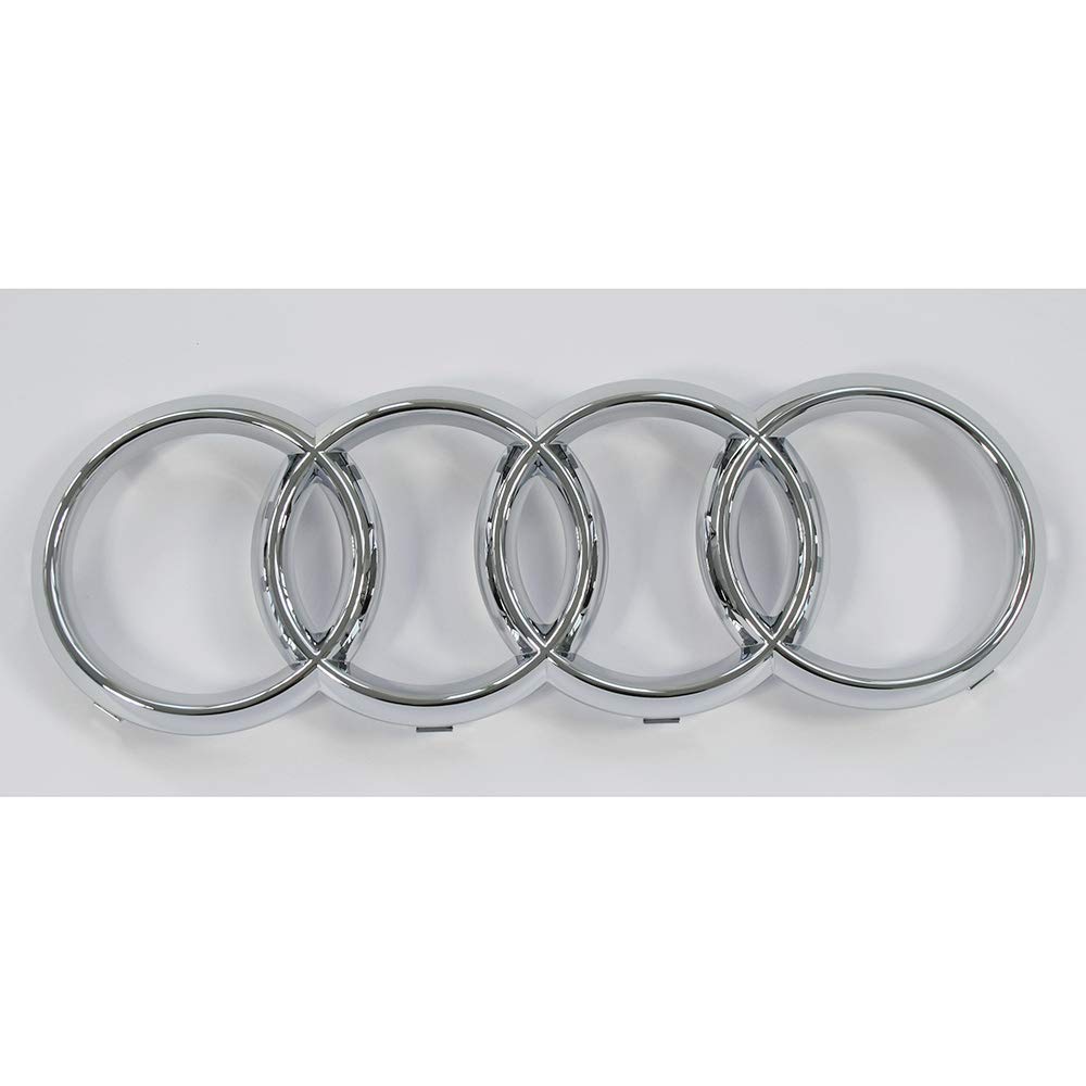 Audi 4H0853605B2ZZ Ringe Emblem Zeichen vorn Kühlergrill Logo chrom Audi 4H0853605B2ZZ Ringe Emblem Zeichen vorn Kühlergrill Logo chrom von Audi