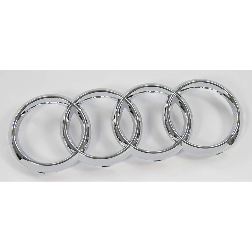 Audi 4H0853605C2ZZ Ringe Emblem Zeichen vorn Kühlergrill Logo chrom Audi 4H0853605C2ZZ Ringe Emblem Zeichen vorn Kühlergrill Logo chrom von Audi