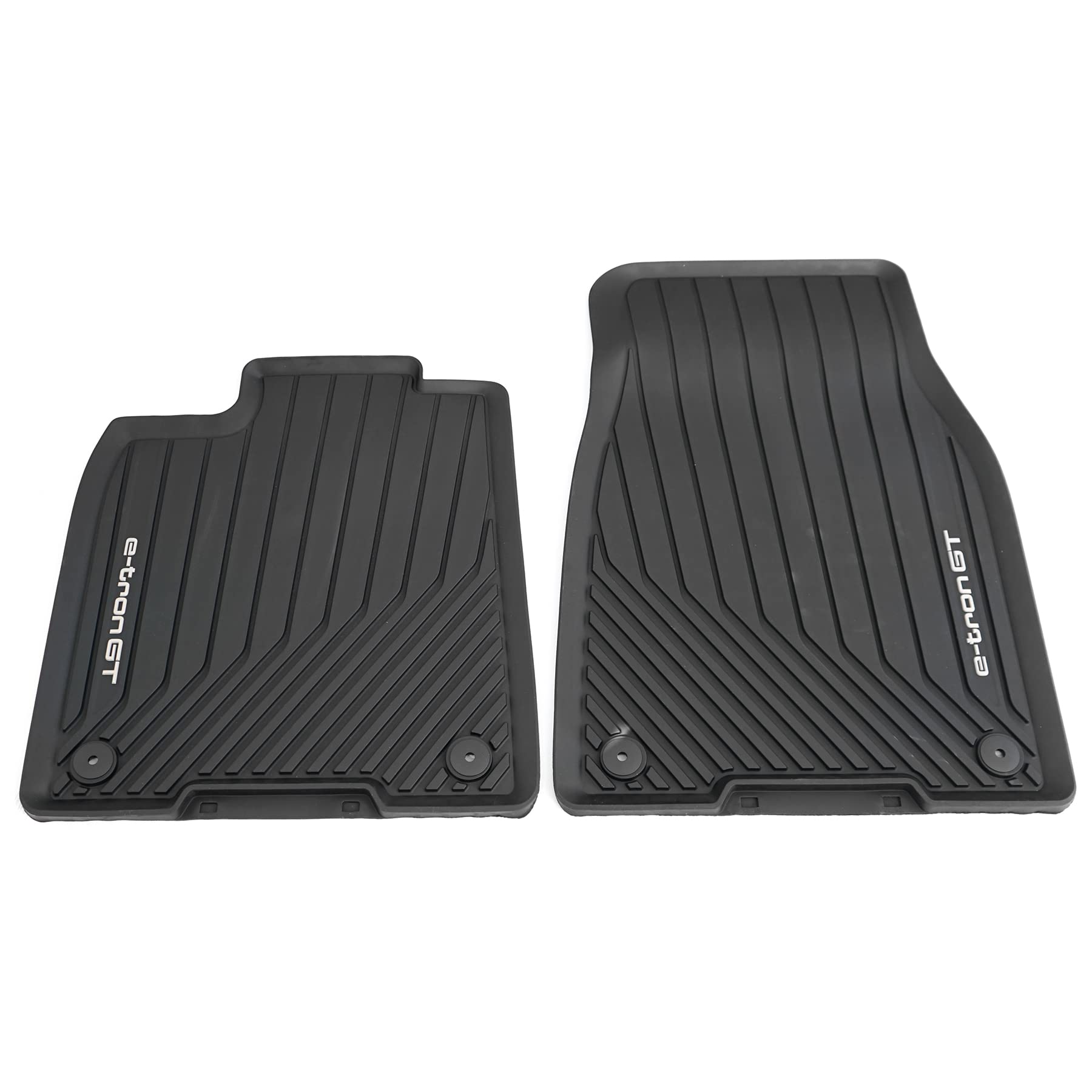 Audi 4J3061501041 Allwettermatten 2X Gummimatten vorn Gummi Fußmatten, mit e-tron GT Schriftzug Schwarz Audi 4J3061501041 Allwettermatten 2X Gummimatten vorn Gummi Fußmatten, mit e-tron GT Schriftzug Schwarz von Audi