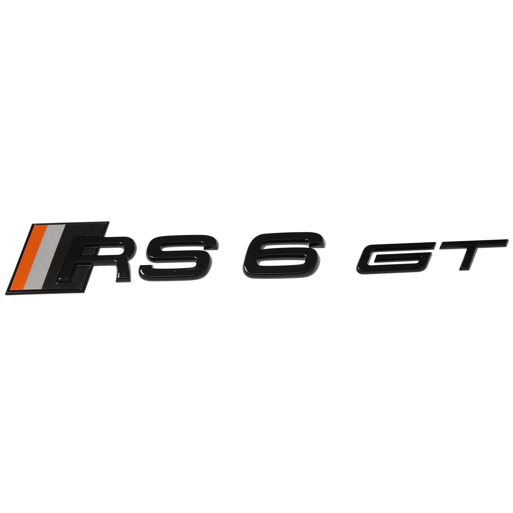Audi 4K0853740AT94 Schriftzug RS6 GT Buchstaben Emblem Plakette Modellschriftzug Logo, selbstklebend, schwarz Audi 4K0853740AT94 Schriftzug RS6 GT Buchstaben Emblem Plakette Modellschriftzug Logo, selbstklebend, schwarz von Audi
