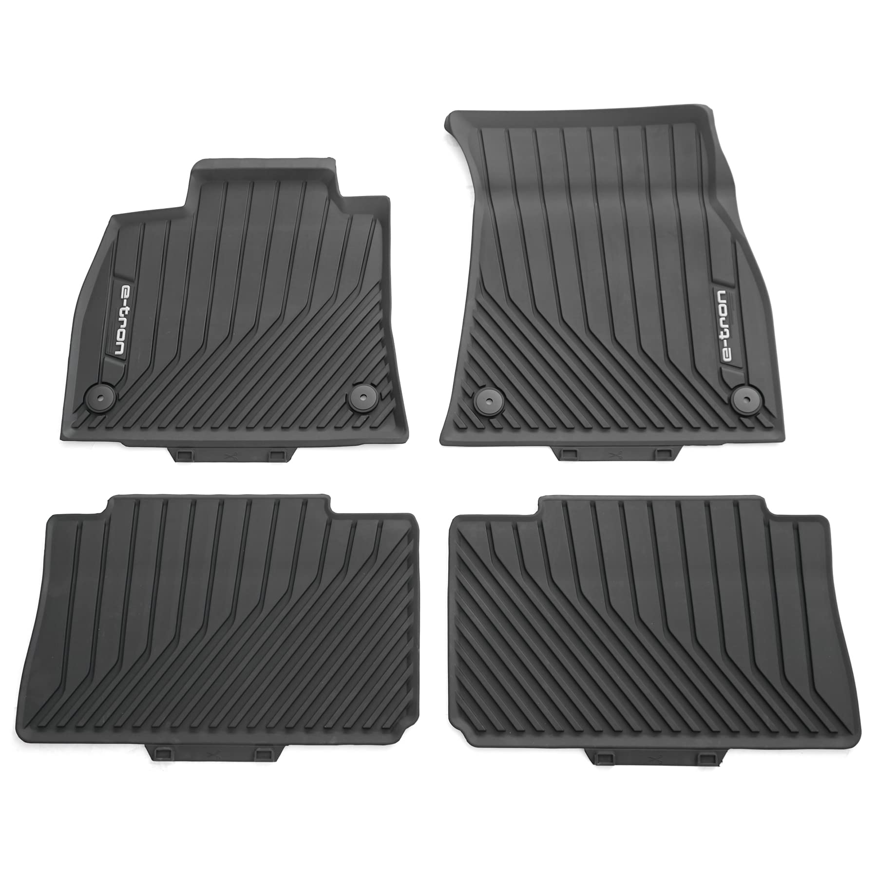 Audi 4KL061501041 4KE061511A041 Gummi Fußmatten 4X Gummimatten Allwettermatten Allwetterfußmatten, mit e-tron Schriftzug, ohne Befestigungspunkte hinten Audi 4KL061501041 4KE061511A041 Gummi Fußmatten 4X Gummimatten Allwettermatten Allwetterfußmatten, mit e-tron Schriftzug, ohne Befestigungspunkte hinten von Audi