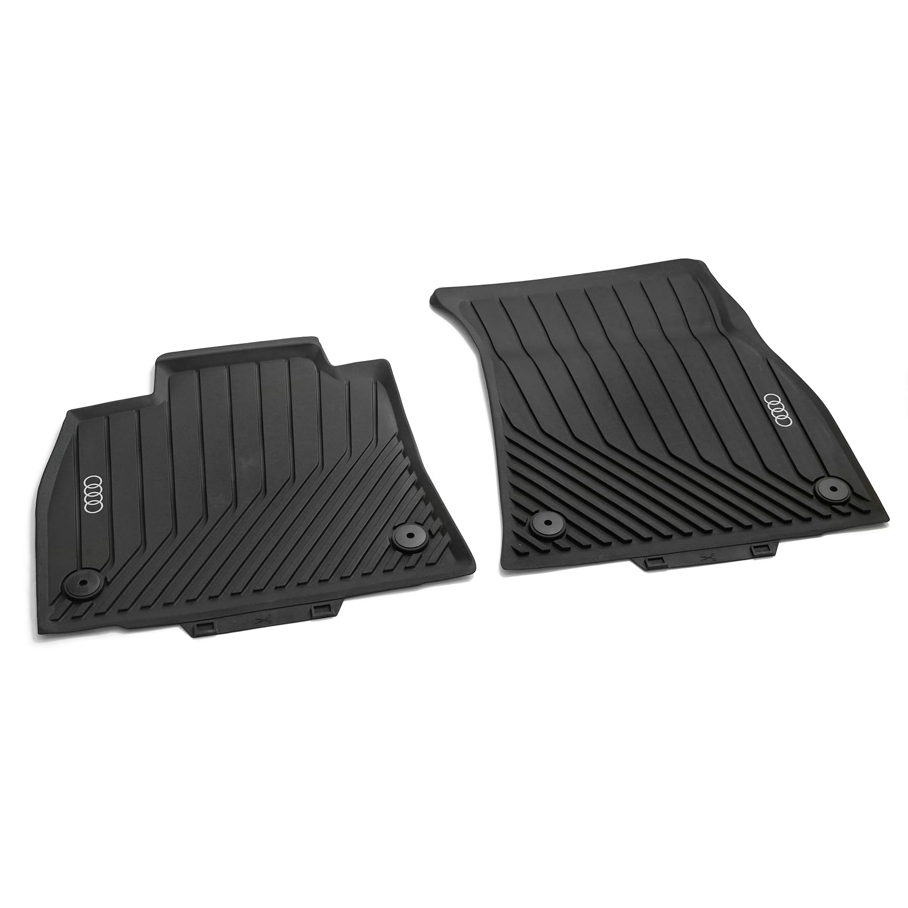 Audi 4KL061501B041 Gummi Fußmatten Allwettermatten 2X Gummimatten vorn, schwarz, mit Audi Ringe Logo Audi 4KL061501B041 Gummi Fußmatten Allwettermatten 2X Gummimatten vorn, schwarz, mit Audi Ringe Logo von Audi