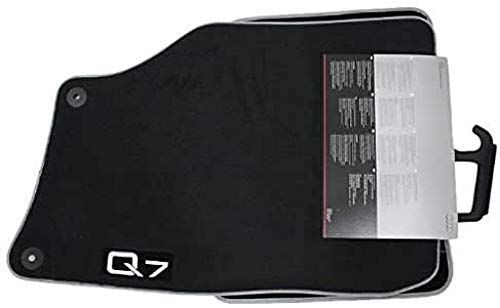 Audi 4L1061275PAMNO Textilfußmatte Premium vorne/hinten schwarz/Silbergrau Q7 2 Stück Audi 4L1061275PAMNO Textilfußmatte Premium vorne/hinten schwarz/Silbergrau Q7 2 Stück von Audi