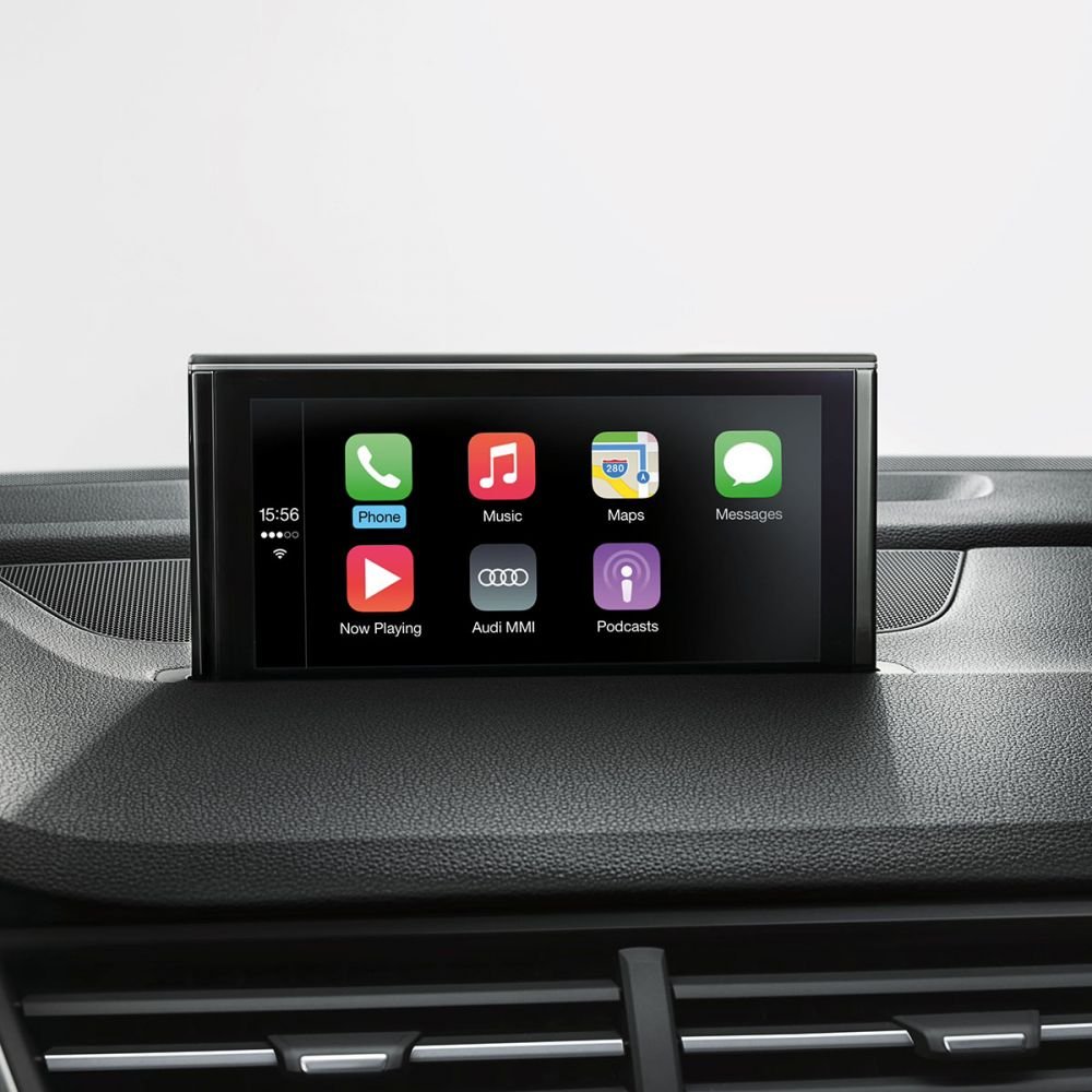 Audi 4M0051472 Nachrüstung Smartphone Interface Display MMI Media (nur für MMI Navigation Plus) von Audi