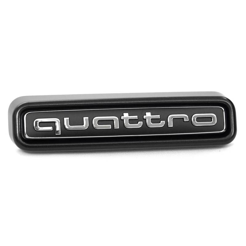 Audi 4N0853736A2ZZ Plakette Quattro Schriftzug Kühlergrill Emblem Logo, für PR-Code 2K7, für Produktion ab 11/2021 von Audi