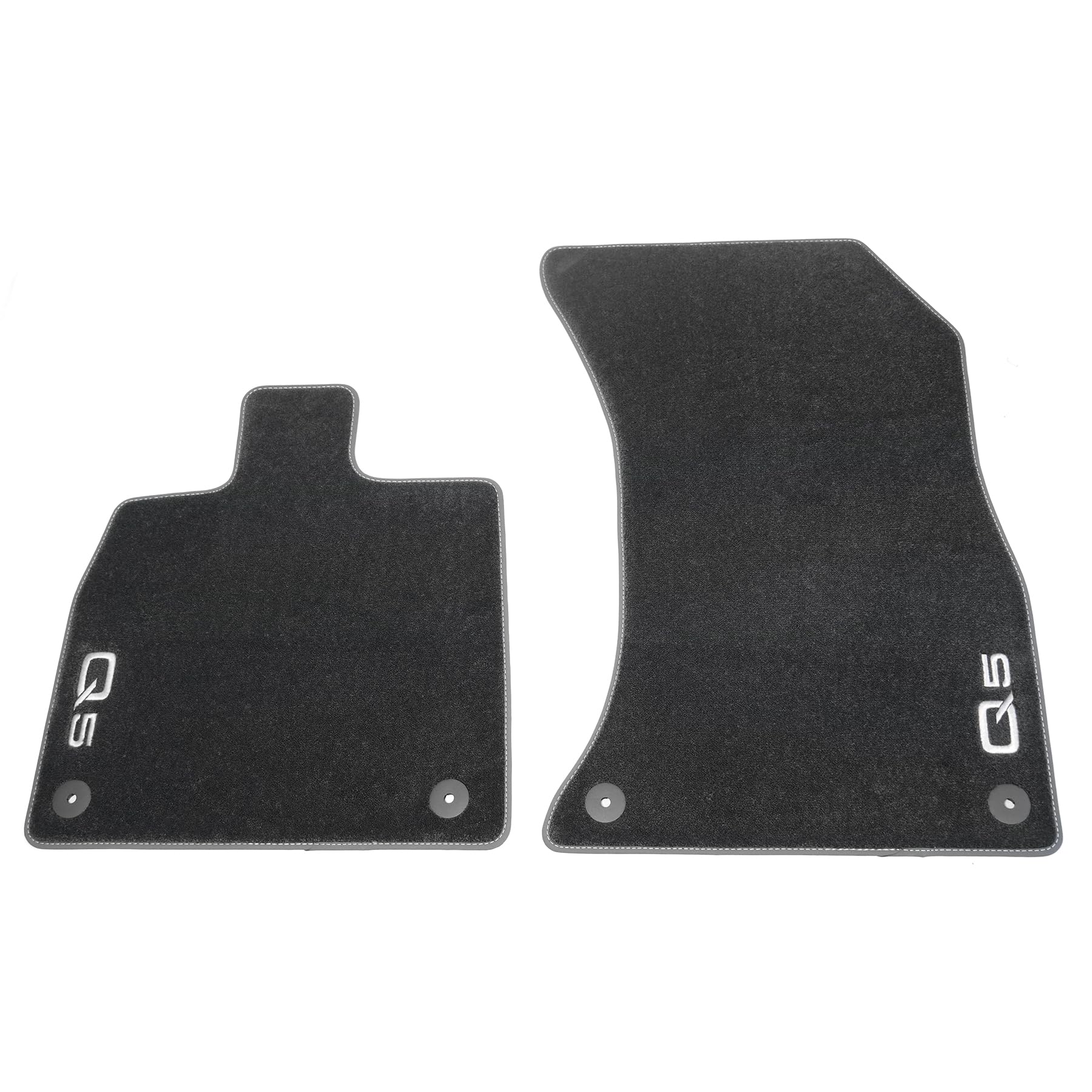 Audi 80B061275BMNO Fußmatten Premium Velours Textilfußmatten 2X Stoffmatten vorn, mit Q5 Schriftzug Audi 80B061275BMNO Fußmatten Premium Velours Textilfußmatten 2X Stoffmatten vorn, mit Q5 Schriftzug von Audi