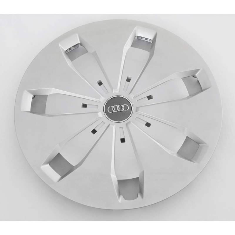 Audi 81A601147 Radzierblende (1 Stück) Radblende 16 Zoll Radkappe Stahlfelge, silber von Audi