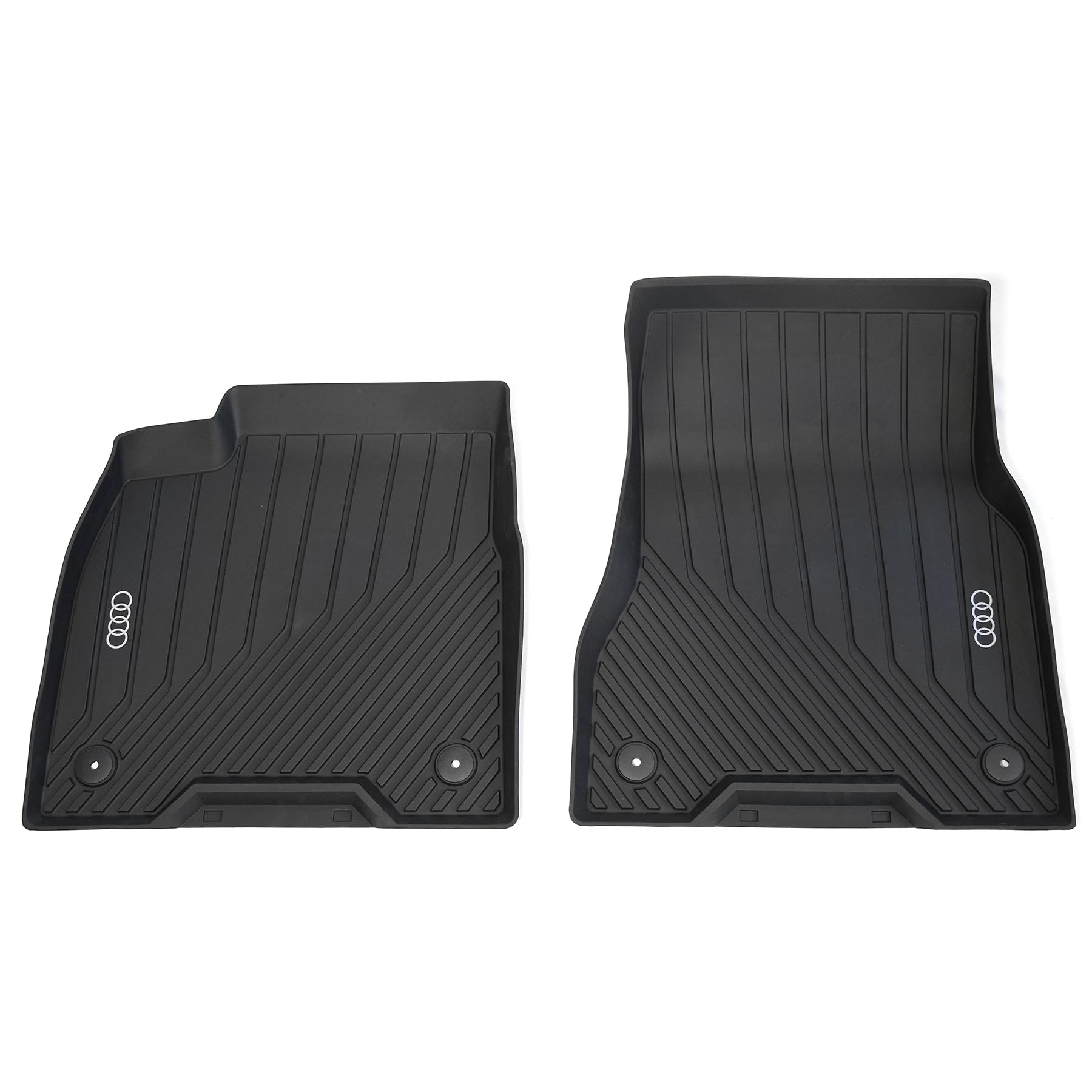 Audi 85B061501041 Gummi Fußmatten Allwettermatten 2X Gummimatten vorn Allwetterfußmatten, schwarz Audi 85B061501041 Gummi Fußmatten Allwettermatten 2X Gummimatten vorn Allwetterfußmatten, schwarz von Audi