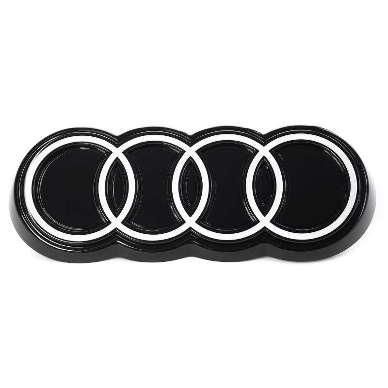 Audi 85E945096 Emblem Ringe Logo Zeichen Heckklappe, weiß, beleuchtet *** nur für PR-Code UD7 *** von Audi