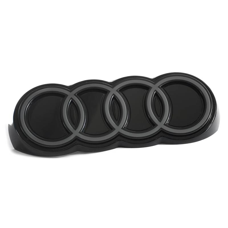 Audi 85E945096A Emblem Ringe Logo Zeichen Heckklappe, anthrazit, beleuchtet *** nur für PR-Code UD7 *** von Audi