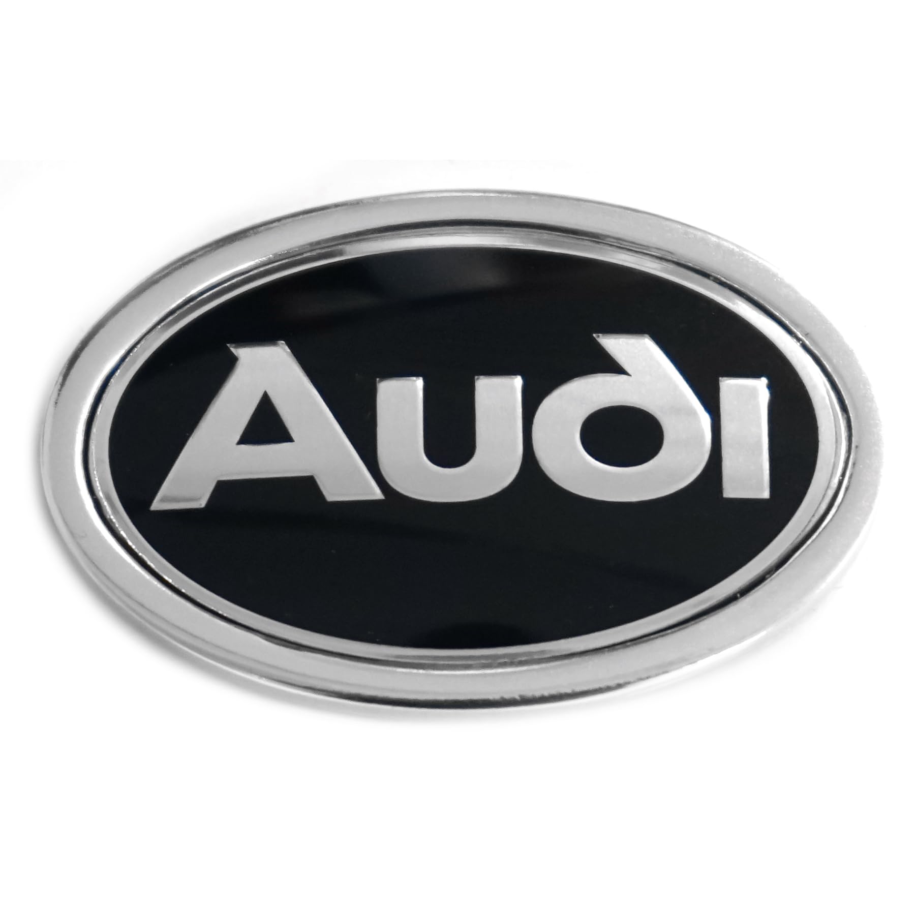 Audi 895853621A01C Plakette Logo Emblem Kotflügel, schwarz/Chrom Audi 895853621A01C Plakette Logo Emblem Kotflügel, schwarz/Chrom von Audi