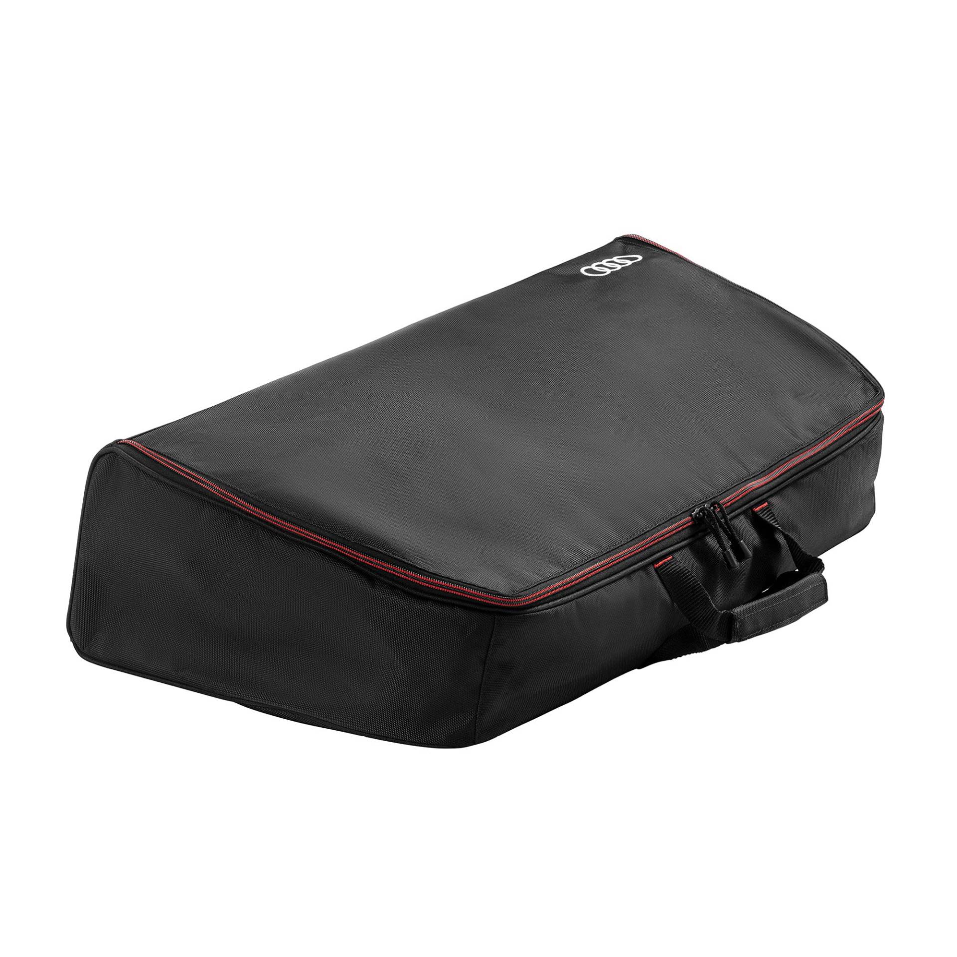 Audi 89A071073 Gepäckraumtasche Aufbewahrungstasche Kofferraumtasche, mit Ringe Logo Audi 89A071073 Gepäckraumtasche Aufbewahrungstasche Kofferraumtasche, mit Ringe Logo von Audi