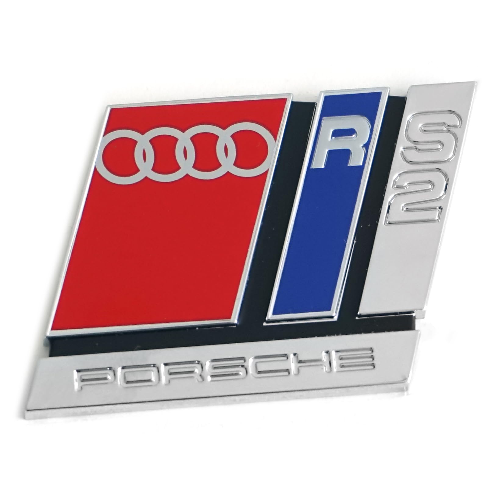 Audi 8A0853735A2ZZ Schriftzug RS2 Heckklappe Logo Emblem Plakette, selbstklebend von Audi