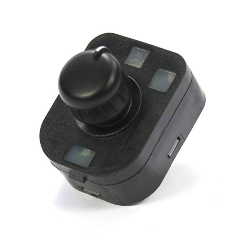 Audi 8N095956501C Schalter Außenspiegel Seitenspiegel Spiegelschalter satinschwarz, Schwarz von Audi