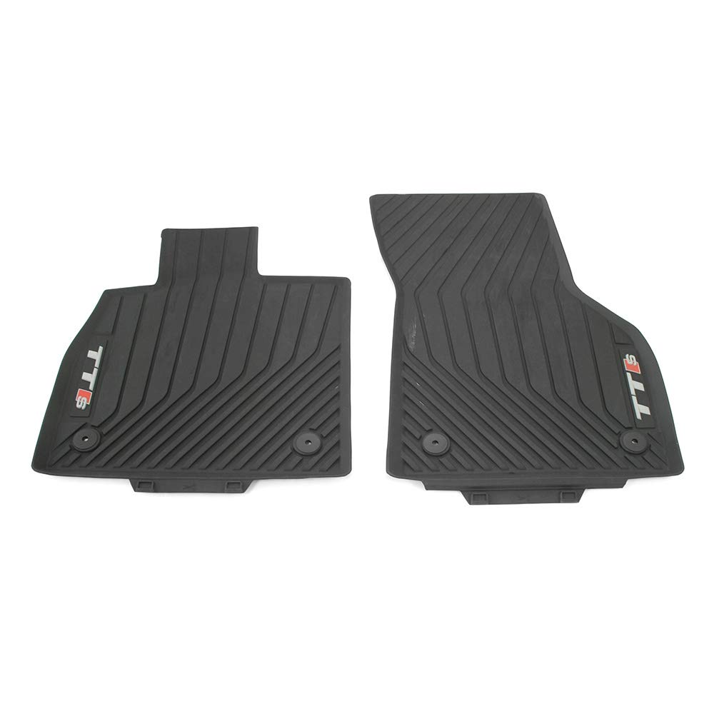 Audi 8S0061221041 Gummi Fußmatten 2X Gummimatten vorn Allwettermatten, mit TTS Schriftzug, schwarz Audi 8S0061221041 Gummi Fußmatten 2X Gummimatten vorn Allwettermatten, mit TTS Schriftzug, schwarz von Audi