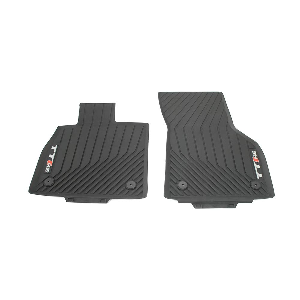 Audi 8S0061221A041 Gummi Fußmatten Gummimatten 2X vorn Allwettermatten, schwarz, mit TTRS Schriftzug Audi 8S0061221A041 Gummi Fußmatten Gummimatten 2X vorn Allwettermatten, schwarz, mit TTRS Schriftzug von Audi