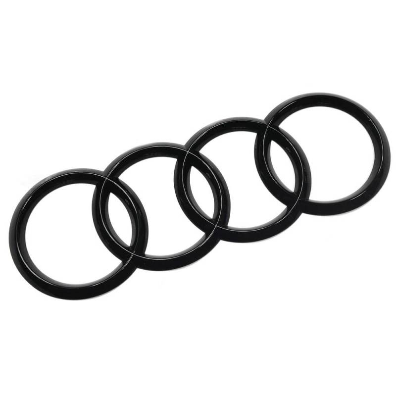 Audi 8S0071801 Zeichen Ringe Black Edition Emblem Blackline Logo Schwarz von Audi