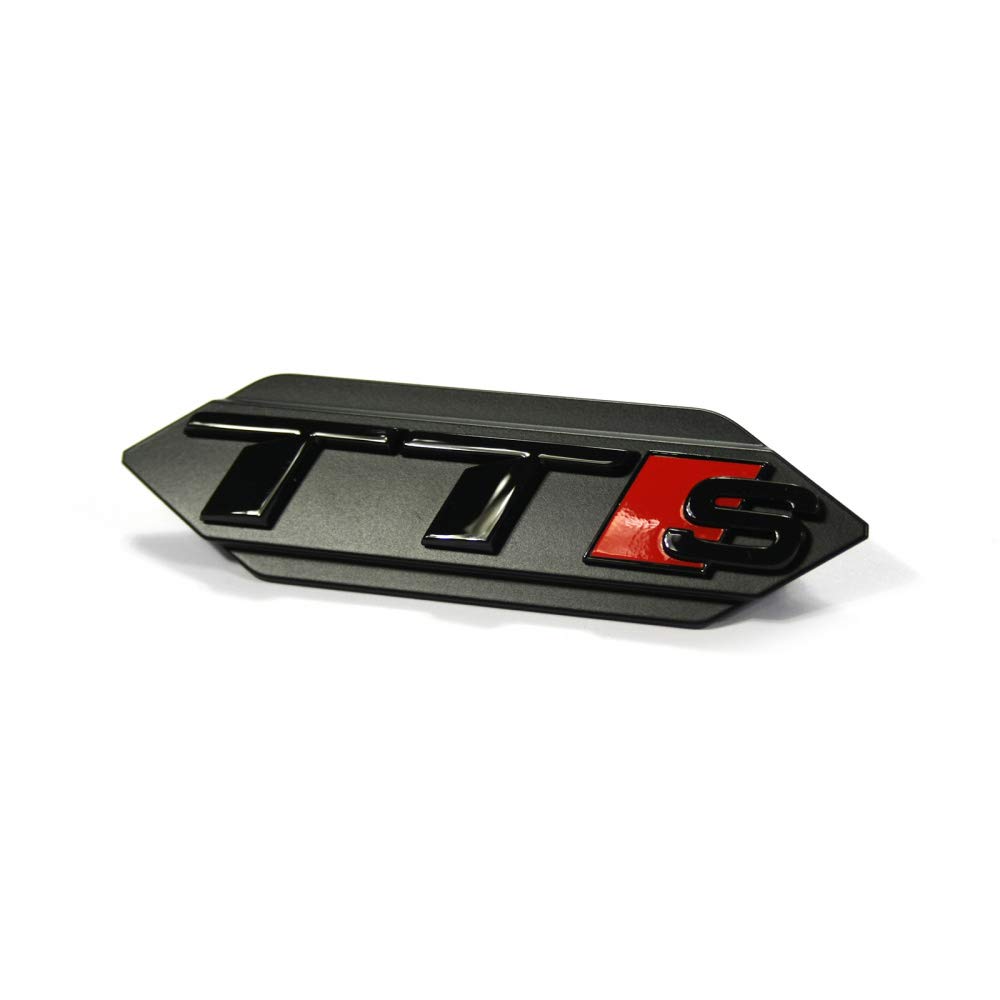 Audi 8S0071805 Schriftzug TTS Clip Plakette schwarz Kühlergrill Black Edition Emblem Audi 8S0071805 Schriftzug TTS Clip Plakette schwarz Kühlergrill Black Edition Emblem von Audi