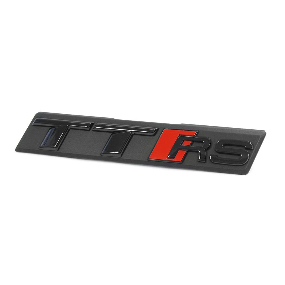 Audi 8S0853736DT94 Schriftzug TTRS (Typ 8S) Kühlergrill Clip Plakette Emblem Exclusive Black Edition Logo, schwarz von Audi