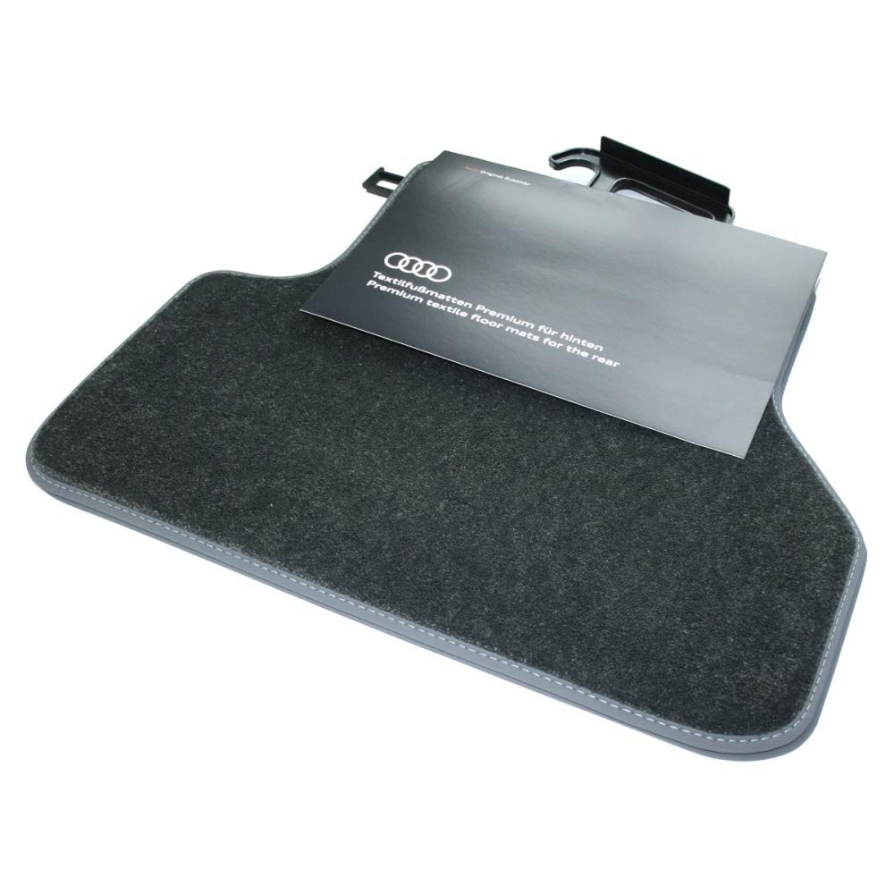 Audi 8W0061276AMNO Premium Velours Fußmatten Stoffmatten Textilfußmatten 2X hinten, ohne Befestigungen Audi 8W0061276AMNO Premium Velours Fußmatten Stoffmatten Textilfußmatten 2X hinten, ohne Befestigungen von Audi