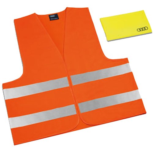 Audi 8X0093056C Warnwesten-Set für Erwachsene, Orange Audi 8X0093056C Warnwesten-Set für Erwachsene, Orange von Audi