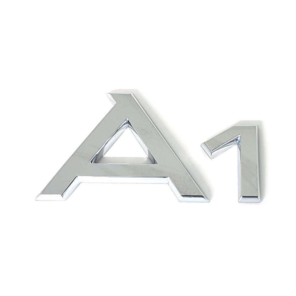 Audi 8X08537412ZZ Schriftzug A1 Emblem Logo Aufkleber Modellbezeichnung chrom glänzend Audi 8X08537412ZZ Schriftzug A1 Emblem Logo Aufkleber Modellbezeichnung chrom glänzend von Audi