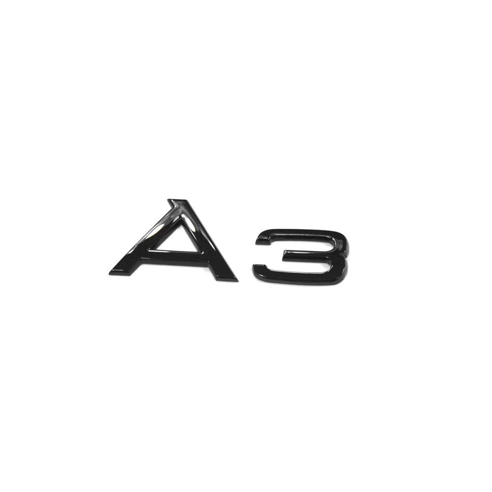 Audi 8Y0071803 Schriftzug A3 schwarz Tuning Exclusive Black Edition Emblem von Audi