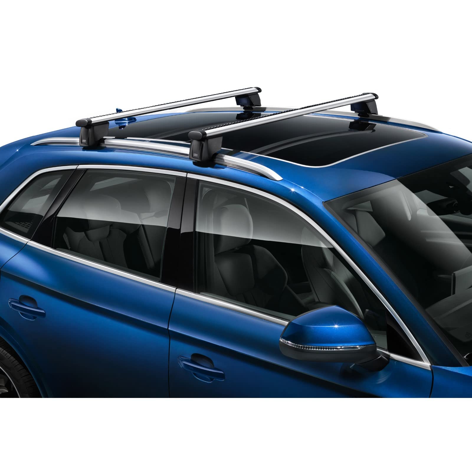 Audi 8Y4071151 Grundträger Dachträger Tragstäbe Relingträger Dachgepäckträger, nur für Sportback, nur für Fahrzeuge mit Dachreling von Audi