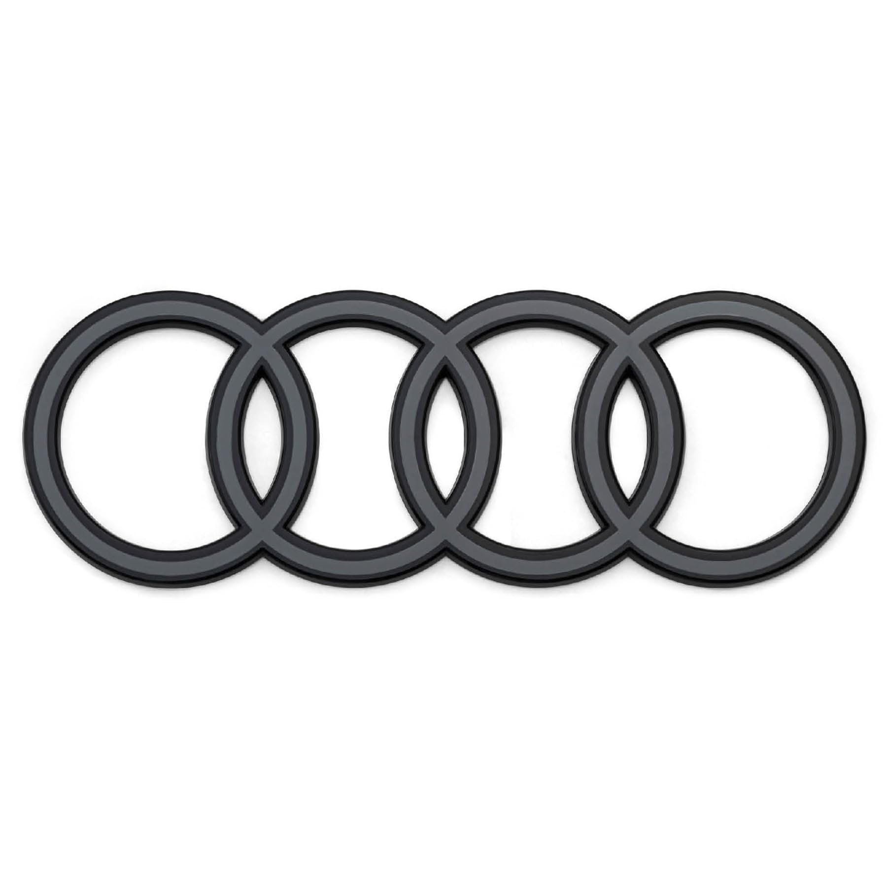 Audi 8Y5071802A716 Ringe Logo Heckklappe Emblem, schwarz/anthrazit, nur für Limousine Audi 8Y5071802A716 Ringe Logo Heckklappe Emblem, schwarz/anthrazit, nur für Limousine von Audi
