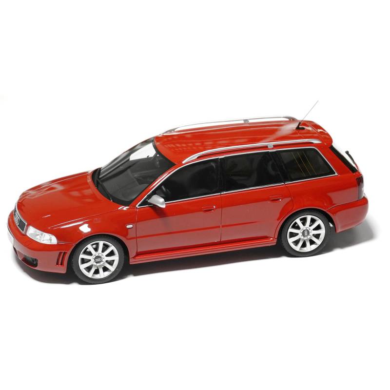 Audi A5-5030 Modellauto RS4 (B5) Avant Miniatur Modell, Maßstab 1:18, rot von Audi