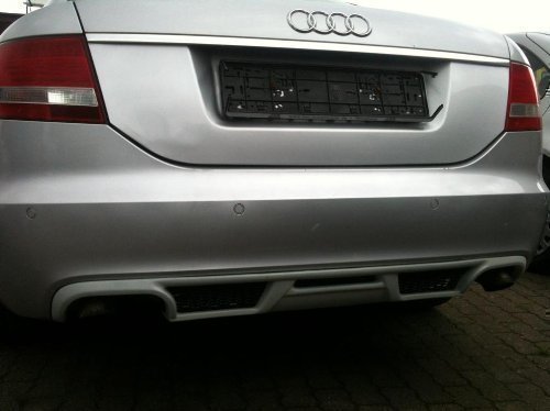 Audi A6 C6 RS6 4F Limousine 2004-08 Heckdiffusor S Line Spoiler Heckansatz Audi A6 C6 RS6 4F Limousine 2004-08 Heckdiffusor S Line Spoiler Heckansatz von Audi