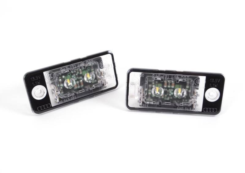 Audi Original LED Kennzeichenleuchten 2er Set 4H0943021 4H0943022 von Audi