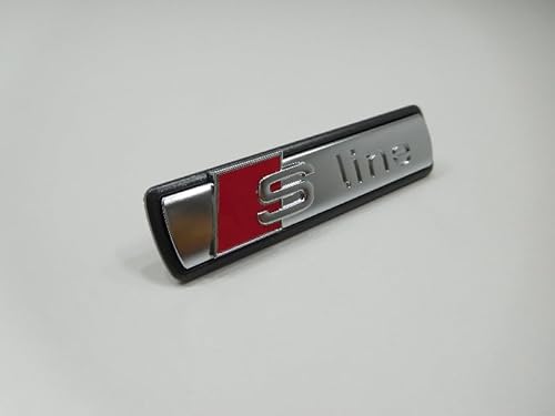Audi Original S-LINE Kuhlergrill Emblem Schriftzug Vorne Chrom - 4F0853736A 2ZZ Audi Original S-LINE Kuhlergrill Emblem Schriftzug Vorne Chrom - 4F0853736A 2ZZ von Audi
