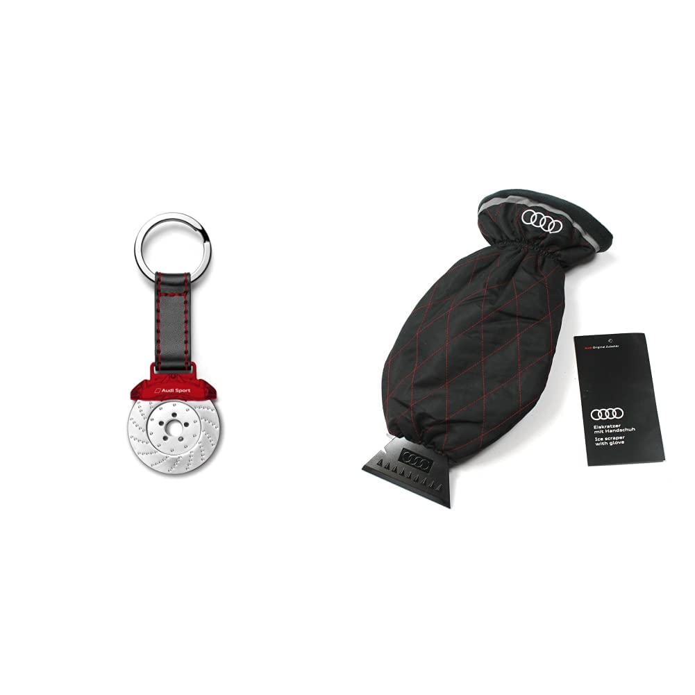 Audi Sport Schlüsselanhänger Einkaufswagenchip & Original Eiskratzer mit Handschuh Winter Kratzer Scheiben Schnee Eiskratzerhandschuh 80A096010D Audi Sport Schlüsselanhänger Einkaufswagenchip & Original Eiskratzer mit Handschuh Winter Kratzer Scheiben Schnee Eiskratzerhandschuh 80A096010D von Audi