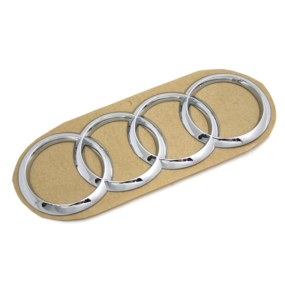 Audi Original A3 (8V) Limousine/Cabrio Zeichen Heck Emblem Ringe Chrom von Audi