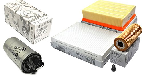Original Audi A4 Filter 8E 1.9L TDI Inspektionpaket groß Service KIT Öl Luft Pollen Dieselfilter Motor AVB AVF AWX BKE BPW BRB BNA BLB Original Audi A4 Filter 8E 1.9L TDI Inspektionpaket groß Service KIT Öl Luft Pollen Dieselfilter Motor AVB AVF AWX BKE BPW BRB BNA BLB von Audi