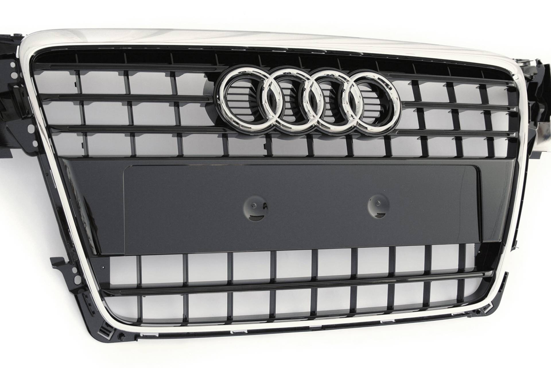 Original Audi Ersatzteile Audi A4 8K Chrom Grill, brillant-schwarz glänzend von Audi