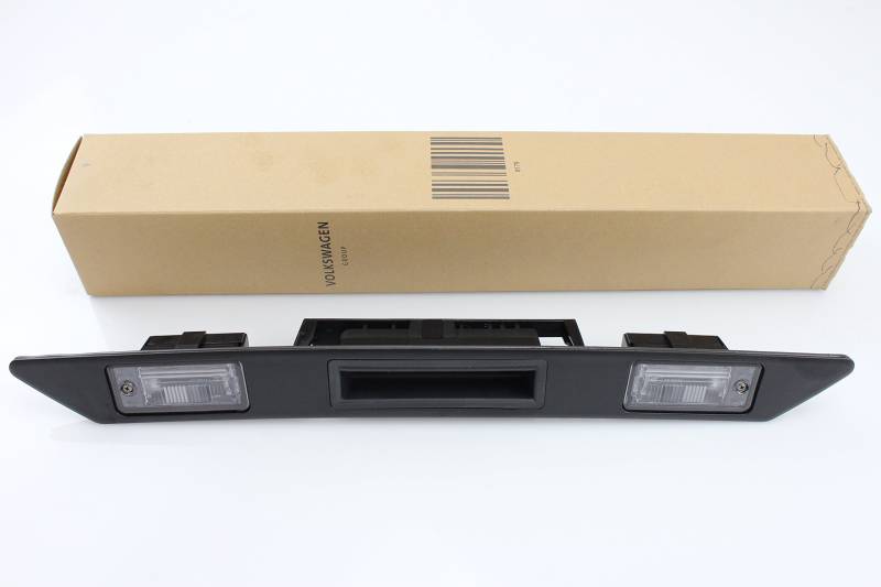 Original Audi Griffleiste Heckklappe, Schwarz, 43.69 cm, Kunststoff, 100% Kunststoff, Rechteckig, Modisch, 1 Count von Audi