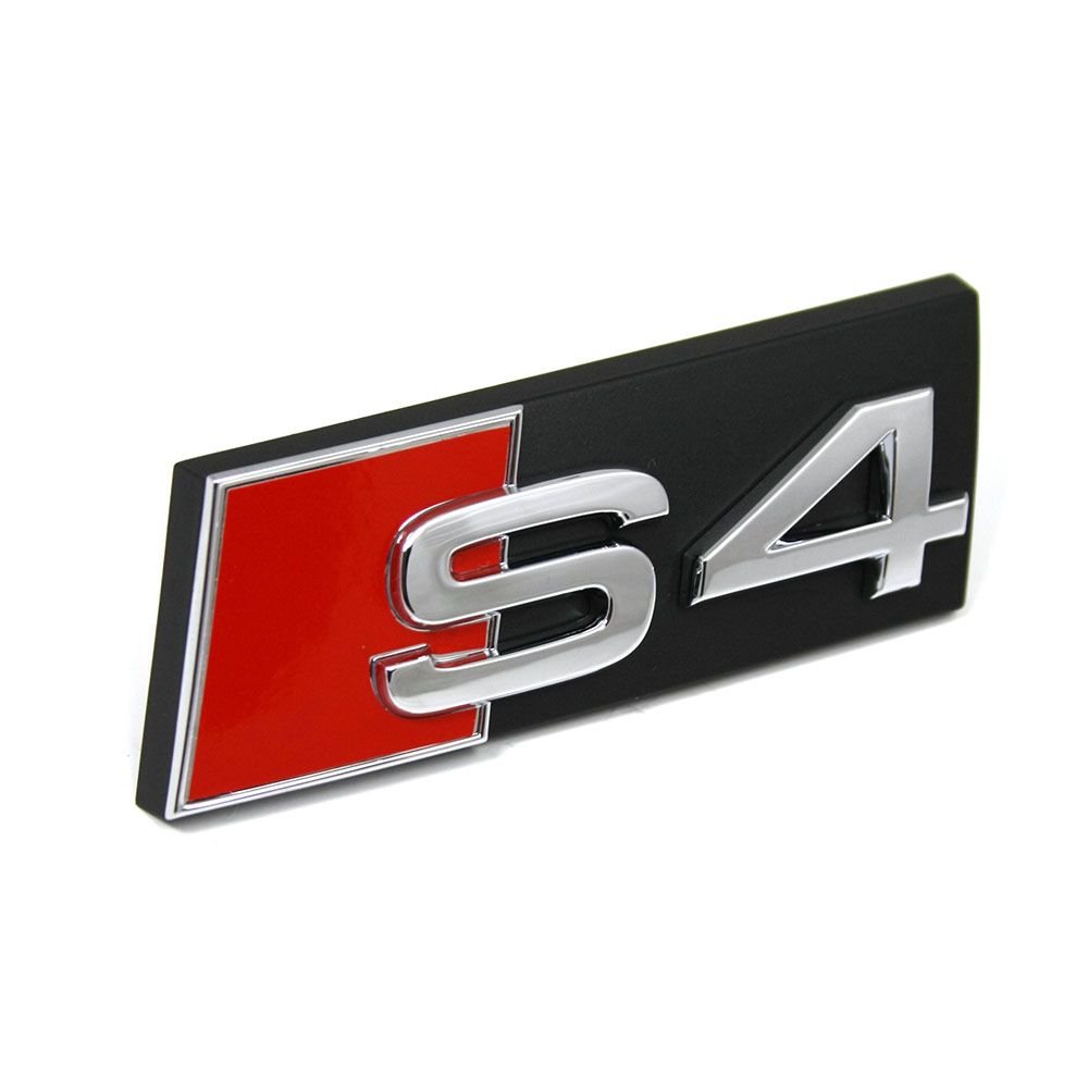 Original Audi S4 (B9 8W) Schriftzug Kühlergrill Exterieur Emblem Logo chrom von Audi